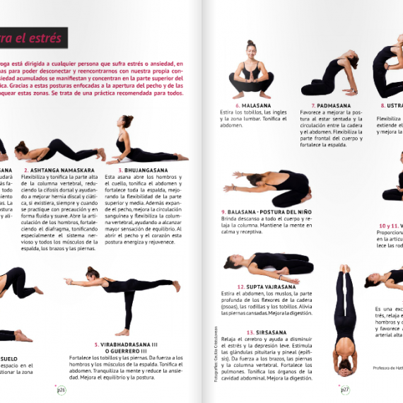 Yoga sequence to release the stress