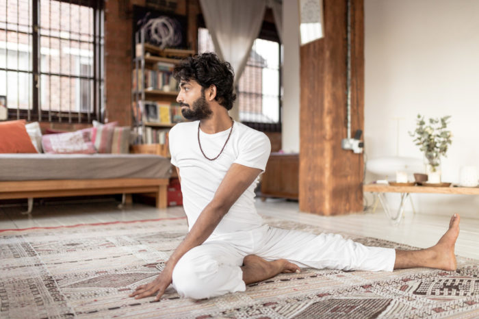 London yoga photo session
