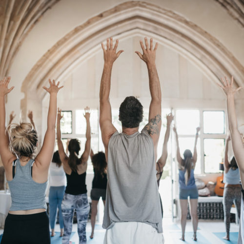 Yoga Retreat Photography