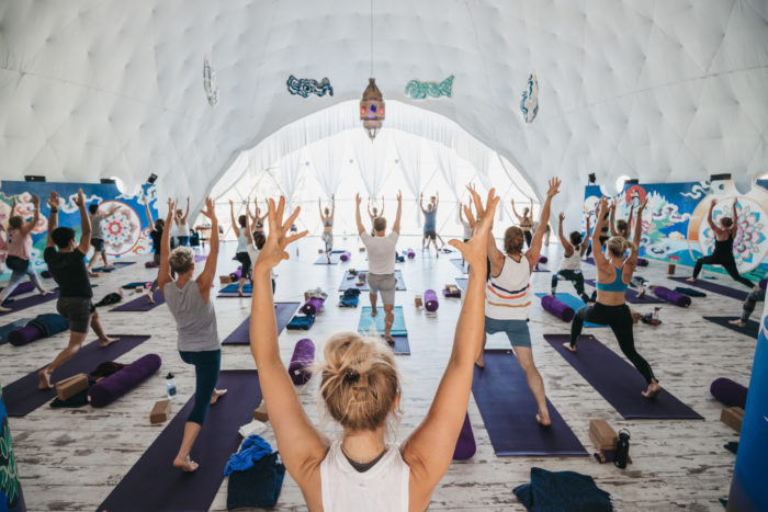 Yoga Retreat Photography